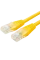 Патч-корд Cablexpert PP6U-0.25M/Y, Cat6 UTP, 0,25м, Жёлтый