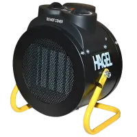 Ventilator de încălzire Hagel PTC-3000R, 3000W, Negru Galben