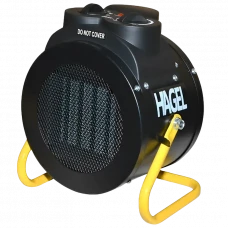 Ventilator de încălzire Hagel PTC-3000R, 3000W, Negru Galben