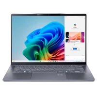Laptop 14,5 Acer Swift Go 14 AI SFG14-01, Steel Grey, Qualcomm Snapdragon X Plus X1P-42-100, 16GB/1024GB, Windows 11 Home
