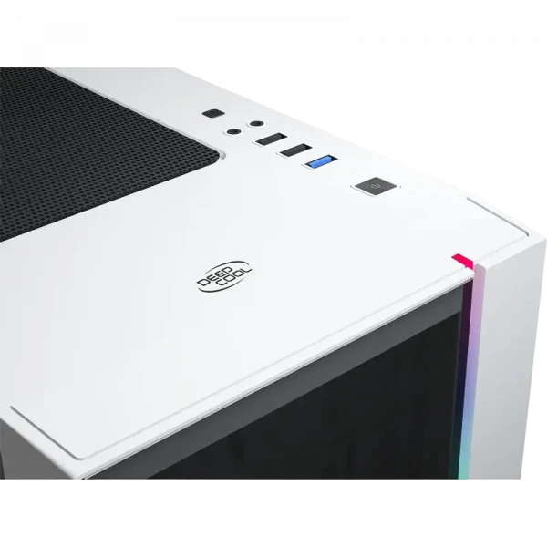 Компьютерный корпус Deepcool MATREXX 55 V3 ADD-RGB WH 3F, Midi-Tower, Без блока питания, Белый