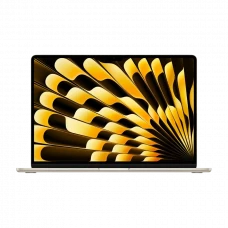 Ноутбук Apple MacBook Air A3114 / 15.3 дюйма / Starlight / M3 с 8-ядерным CPU и 10-ядерным GPU / 16Гб RAM / 512Гб SSD / macOS Sonoma