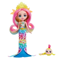Кукла Enchantimals Радья Радужная Рыбка HCF68