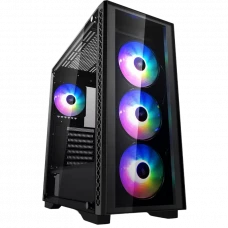 Компьютерный корпус Deepcool MATREXX 50 ADD-RGB 4F, Midi-Tower, ATX, Чёрный