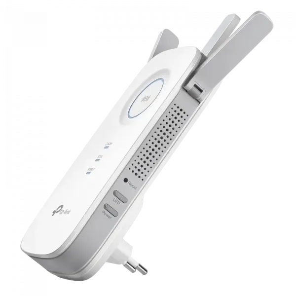 Усилитель Wi‑Fi сигнала TP-LINK RE450, 450 Мбит/с, 1300 Мбит/с, Белый