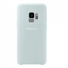 Husă Samsung Silicone Cover for Galaxy S9, Albastru