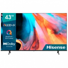 43 LED SMART TV Hisense 43E7HQ, 3840x2160 4K UHD, VIDAA U5.0, Negru