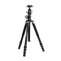 Штатив/Монопод Vanguard VEO3T+ 234AB, Шаровая головка с двумя осями, Чёрный