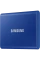 SSD portabil extern Samsung T7, 500 GB, Albastru (MU-PC500H/WW)