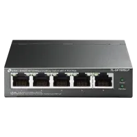 PoE коммутатор TP-LINK TL-SF1005LP, 4x IEEE 802.3af