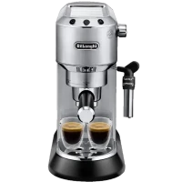 Cafetiera manuala DeLonghi Dedica Pump Espresso, 1300W, Argintiu