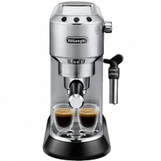 Cafetiera manuala DeLonghi Dedica Pump Espresso, 1300W, Argintiu
