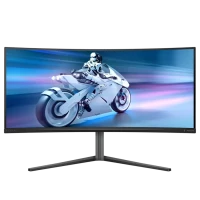 34 Игровой монитор Philips 34M2C6500, QD OLED 3440x1440 WQHD, Чёрный