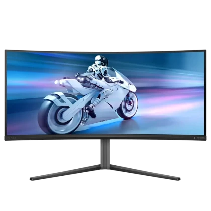 34 Игровой монитор Philips 34M2C6500, QD OLED 3440x1440 WQHD, Чёрный