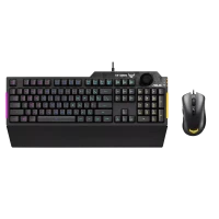 Set Tastatură + Mouse ASUS TUF K1/M3, Cu fir, Negru