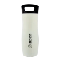 Cană termos Rondell RDS-496, 0,4L, Alb