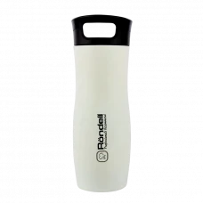 Cană termos Rondell RDS-496, 0,4L, Alb