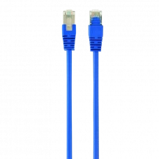 Patch cord Cablexpert PP22-1M/B, Cat5e FTP, 1m, Albastru