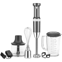 Погружной блендер KitchenAid 5KHBBV83EMS, Cеребрянный медальон