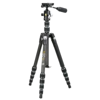 Trepied/Monopod Vanguard VEO3T 235CBP, Cap trepied de minge, Negru