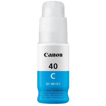 Контейнер с чернилами Canon GI-40, 70мл, Голубой