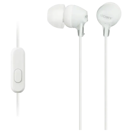 Наушники SONY MDR-EX15AP, Белый