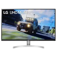 31,5 Monitor LG 32UN500-W, VA 3840x2160 4K-UHD, Alb/Negru