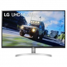 31,5 Monitor LG 32UN500-W, VA 3840x2160 4K-UHD, Alb/Negru