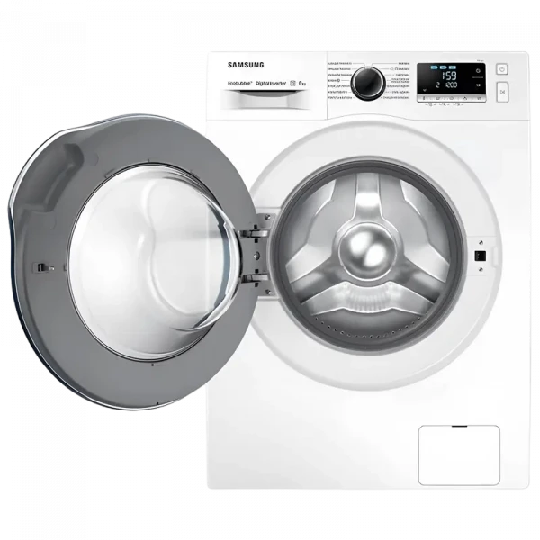 Стиральная машина Samsung WW80J62E0DW/CE, 8кг, Белый