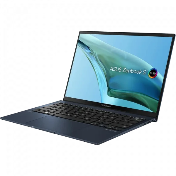 Laptop 13,3 ASUS Zenbook S 13 OLED UM5302TA, Ponder Blue, AMD Ryzen 7 6800U, 16GB/512GB, Fără SO