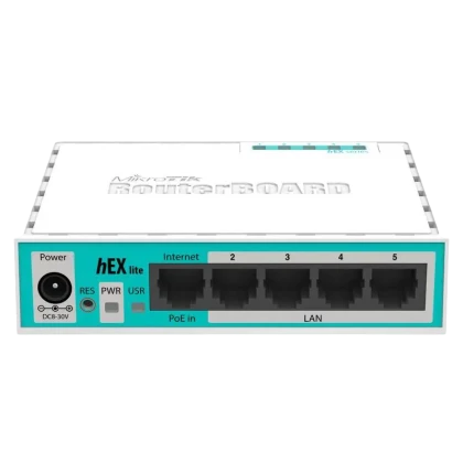 Router MikroTik hEX lite, Alb