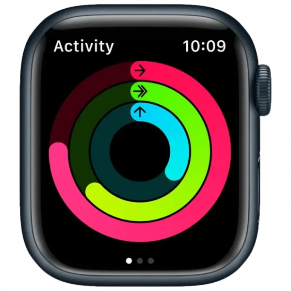 Умные часы Apple Watch Series 7 GPS MKN53, 45мм, Midnight