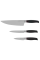 Set de Cuțite Polaris PRO collection-3SS, Negru