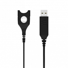 Cablu audio EPOS USB-ED 01, USB Type-A - ED (deconectare ușoară), Negru