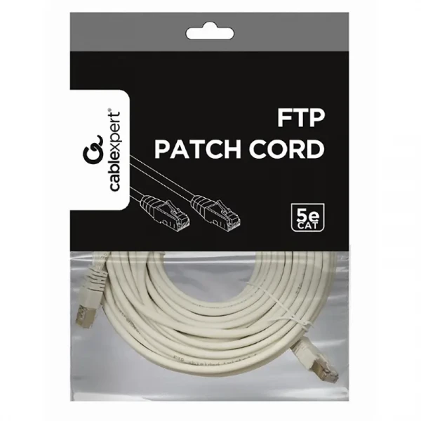 Патч-корд Cablexpert PP22-10M, Cat5e FTP, 10м, Серый