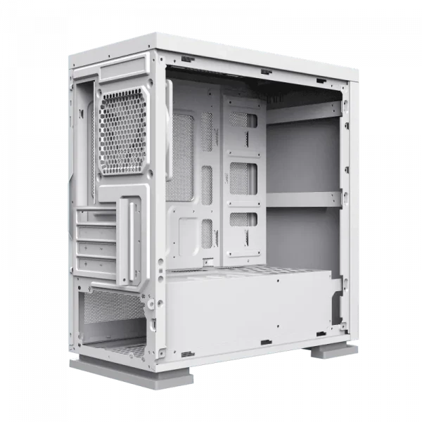 Компьютерный корпус Gamemax M60, Mini-Tower, Без блока питания, Белый