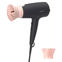 Uscător de păr Philips BHD350/10, 2100 W, Negru | Roz