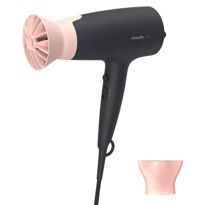 Фен Philips BHD350/10, 2100 Вт, Чёрный | Розовый
