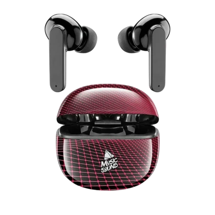 Наушники Cellularline Music Sound Fantasy in ear, Черный/Красный