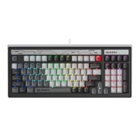 Tastatură Bloody B950, Cu fir, Gri