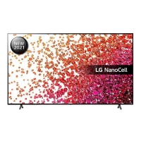 75 Nanocell SMART Телевизор LG 75NANO756PA, 3840x2160 4K UHD, webOS, Чёрный
