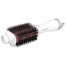 Фен-щётка Rowenta Volumizer Oval Brush CF6135F0, 800 Вт, Белый | Розовый