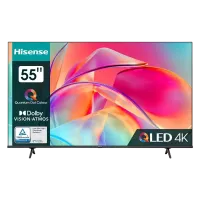 55 QLED SMART Телевизор Hisense 55E7KQ, 3840x2160 4K UHD, VIDAA U6.0, Чёрный