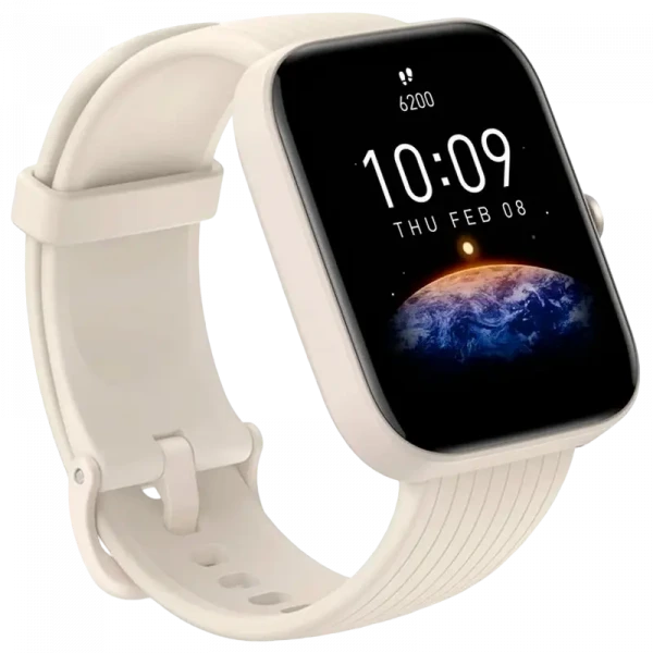 Ceas inteligent Xiaomi Amazfit Bip 3 Pro, 44mm, Bej