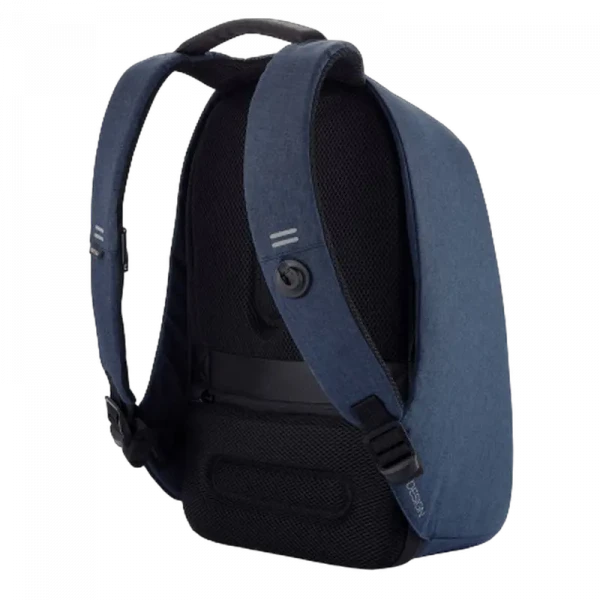 Rucsac pentru Laptop Bobby PRO, 15.6, Piele artificială, Albastru închis