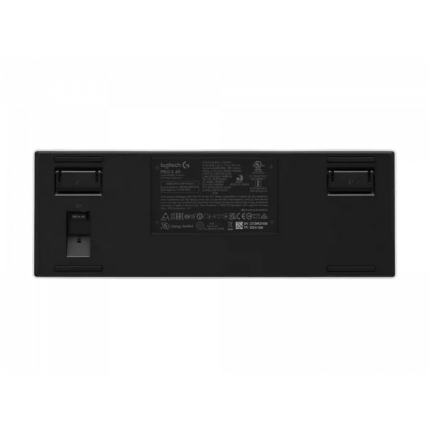 Tastatură Logitech G PRO X 60, Cu fir / Fără fir, Alb