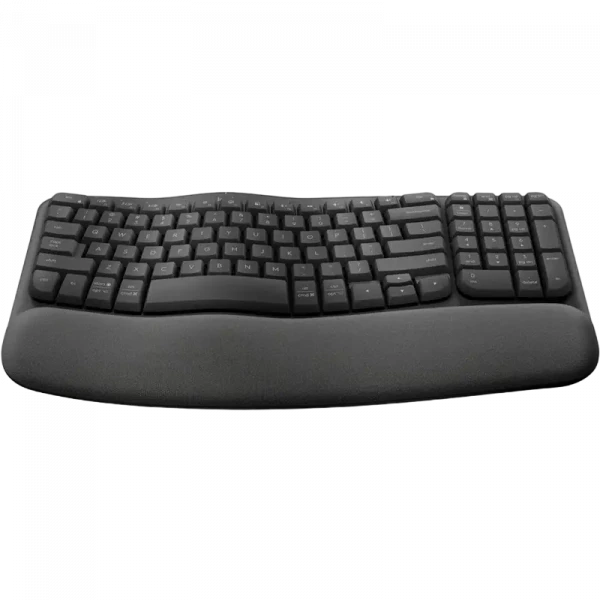 Tastatură Logitech Wave Keys, Fără fir, Grafit