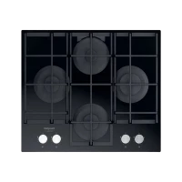 Plită pe gaz Hotpoint-Ariston HAGS 61F/BK, Negru