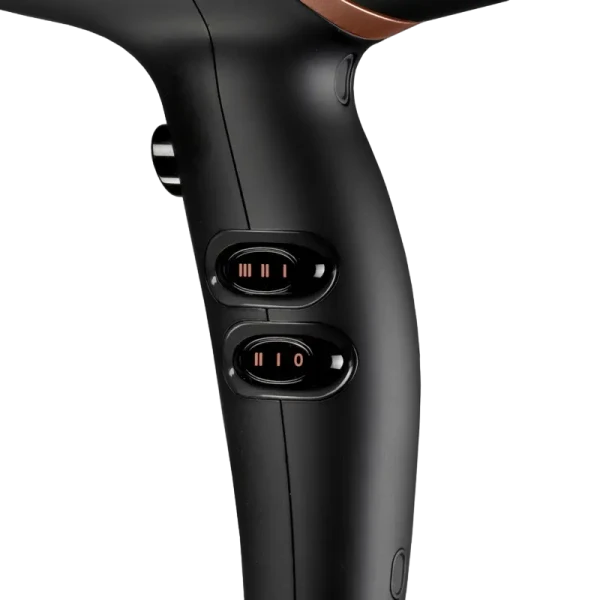Uscător de păr BaByliss Bronze Shimmer D566E, 2200 W, Negru