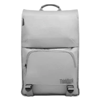 Rucsac pentru Laptop Lenovo Urban, 15.6, Piele artificială, Gri deschis